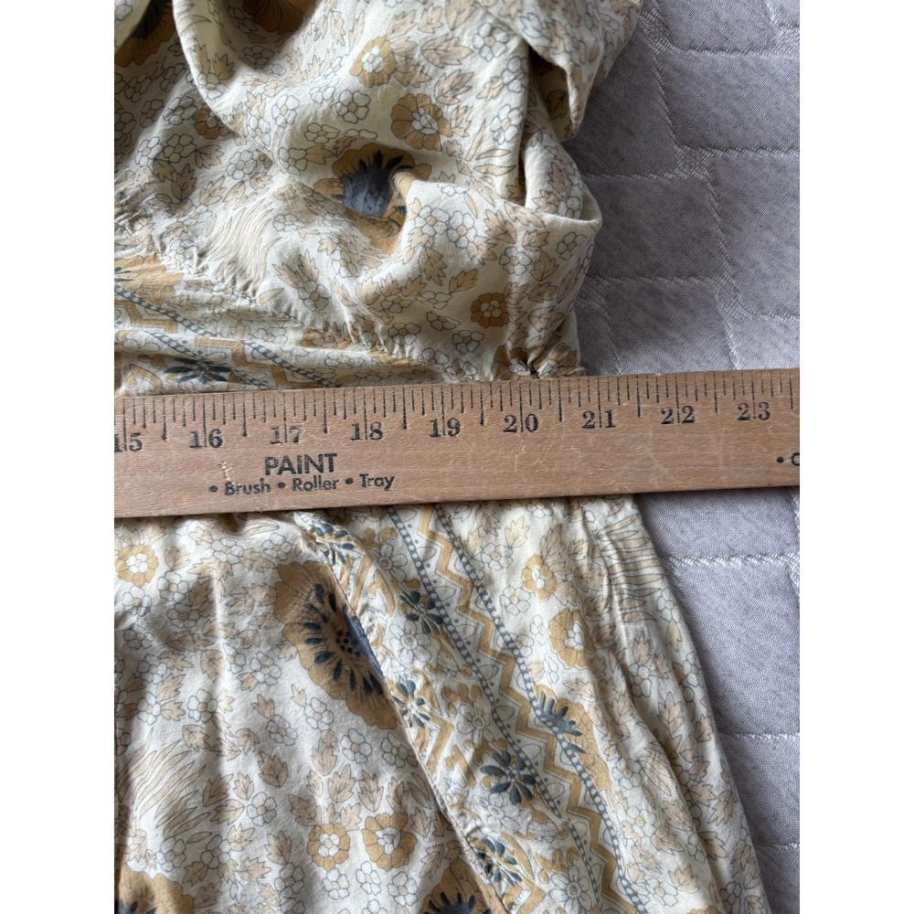 Natalie Martin Beige Floral Maxi Dress - Picture 8 of 8